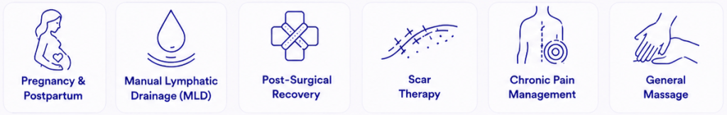 Carly Smith massage therapist areas of treatment focus