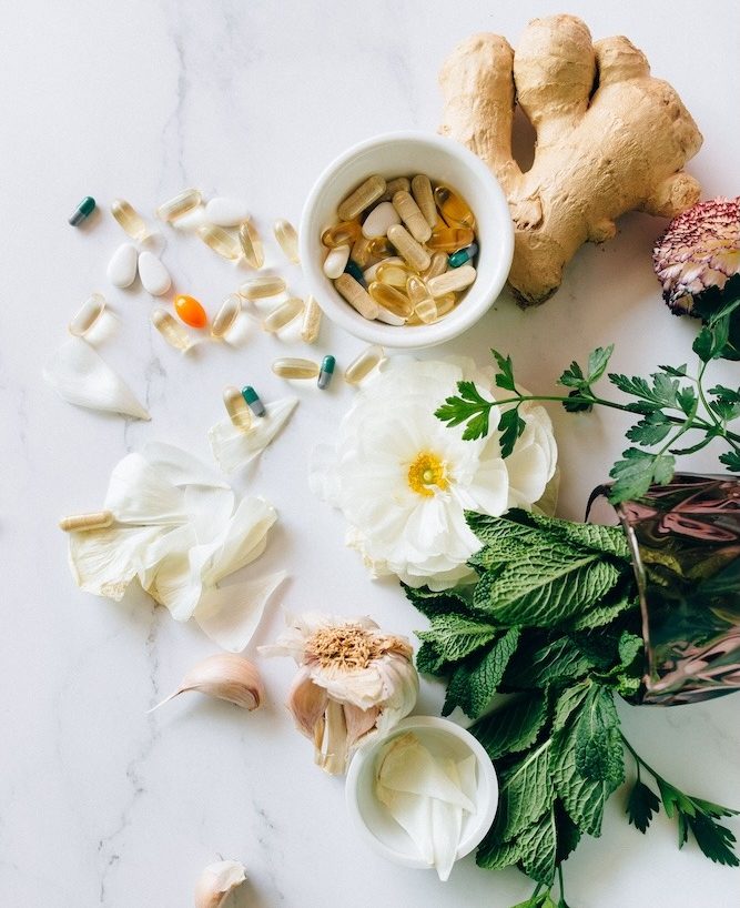 Natural health products and supplements used in naturopathic care at Triada Health Ottawa